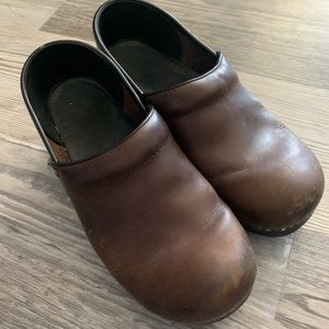 Dansko leather brown euro 41